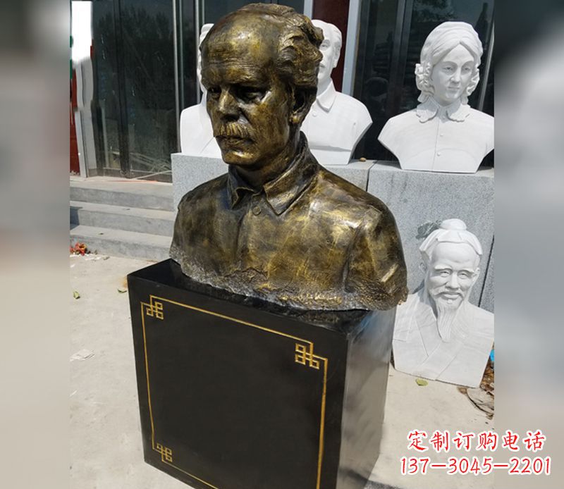 仙桃白求恩胸像荣耀中国历史精神