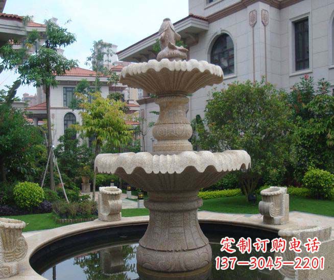 仙桃多层喷泉雕塑