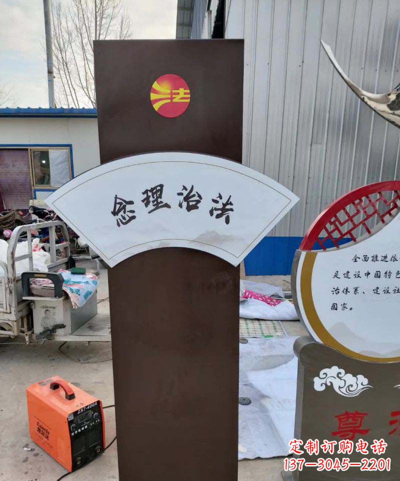 仙桃不锈钢标牌雕塑美丽耐用的艺术品