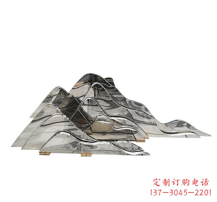 仙桃不锈钢假山雕塑艺术与自然的完美结合