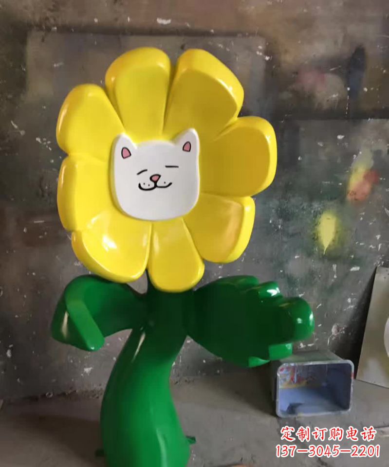 仙桃不锈钢太阳花雕塑艺术与美的结合