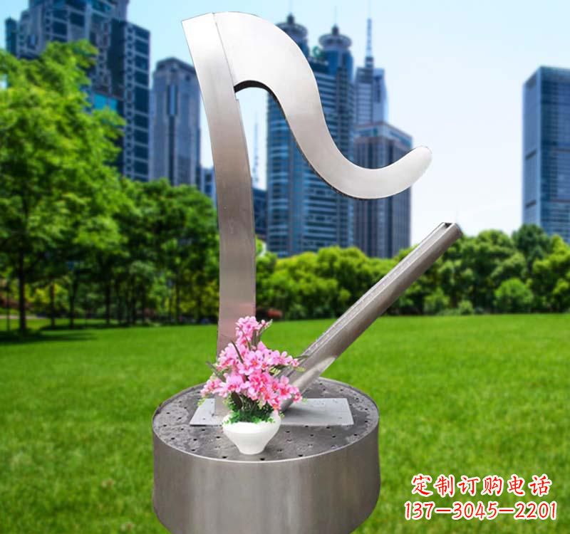 仙桃不锈钢竖琴雕塑艺术的精髓