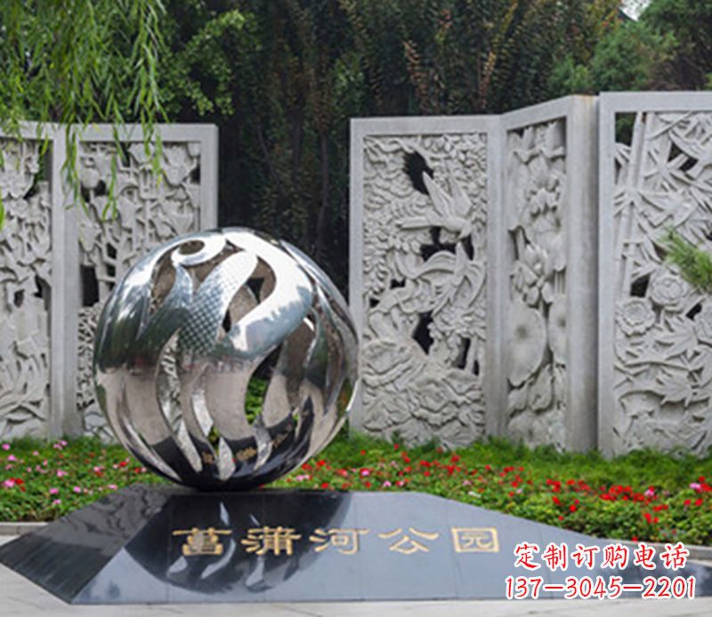 仙桃飘带雕塑不锈钢的外部装饰