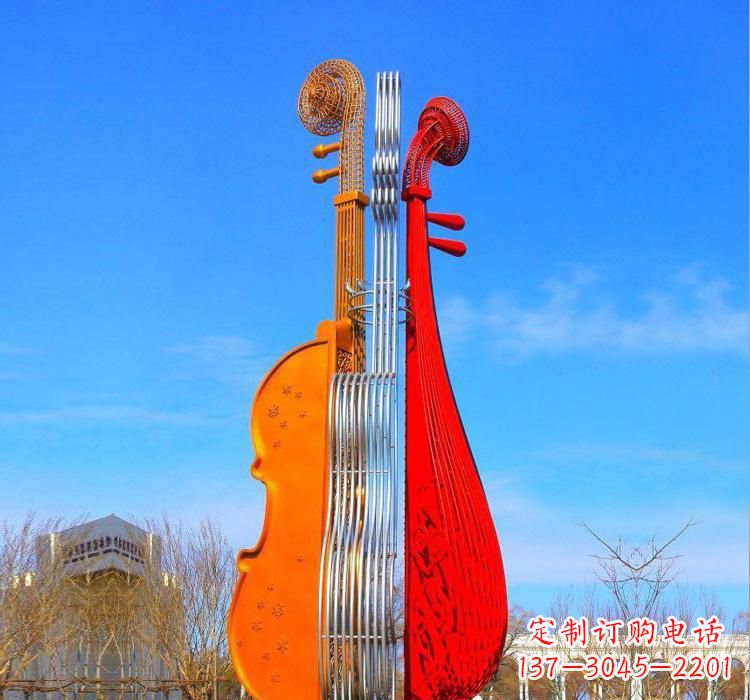 仙桃钢琴雕塑灵魂之声