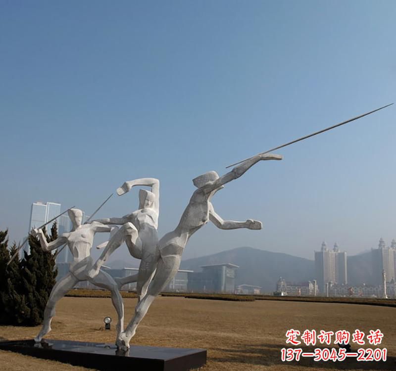 仙桃不锈钢标枪雕塑