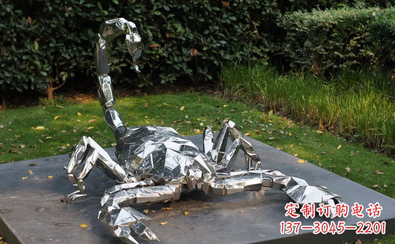仙桃不锈钢蝎子雕塑