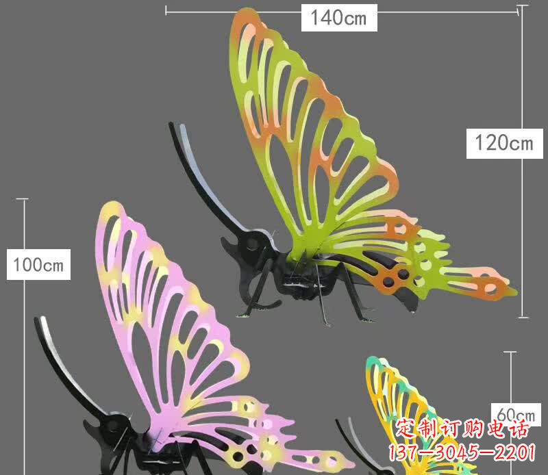 仙桃不锈钢蝴蝶一种新型雕塑艺术