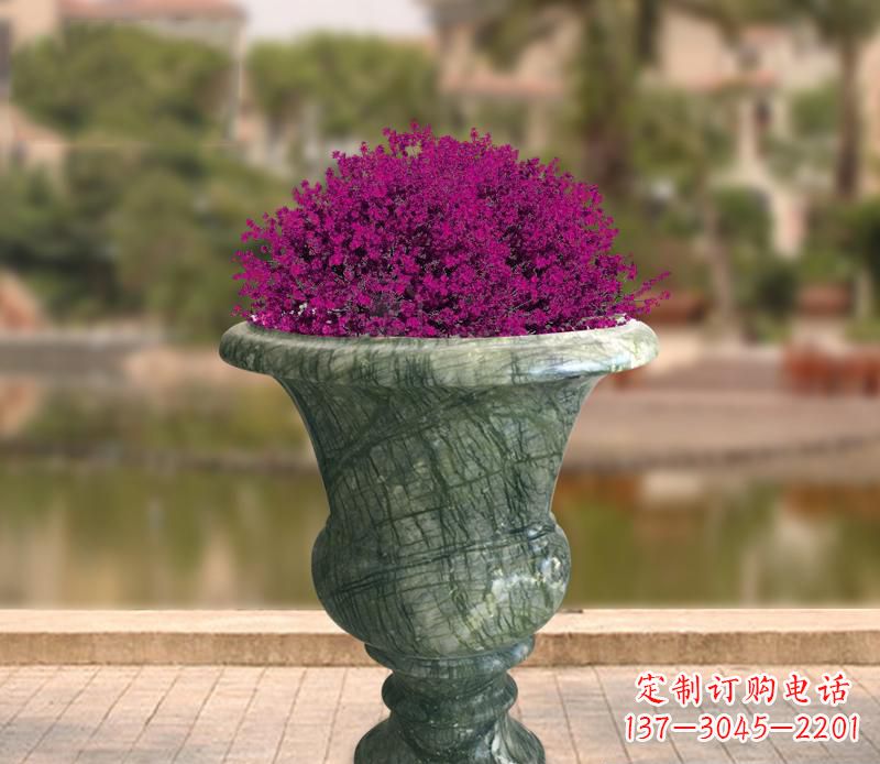 仙桃草白玉景观花盆