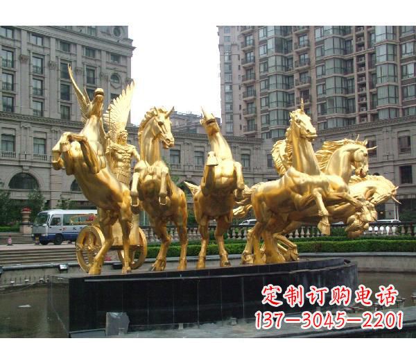 仙桃阿波罗的象征——青铜雕塑