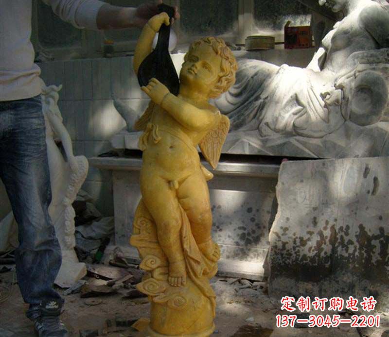 仙桃天使之美石雕雕塑的精美之处
