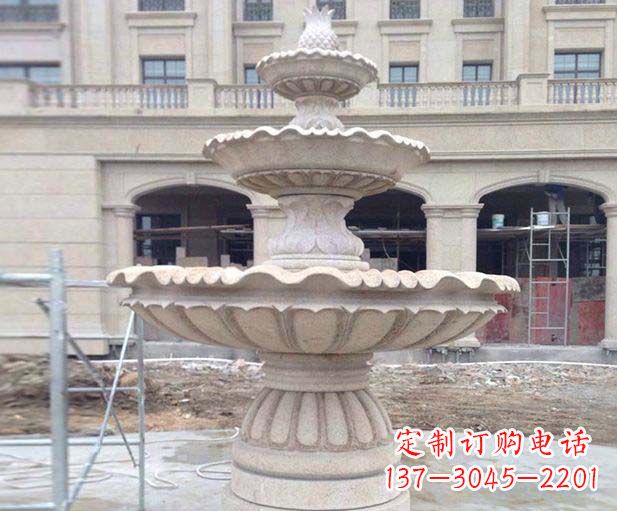 仙桃大理石喷泉雕塑