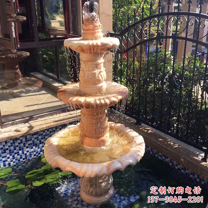 仙桃大理石雕刻风水球赋予神秘力量