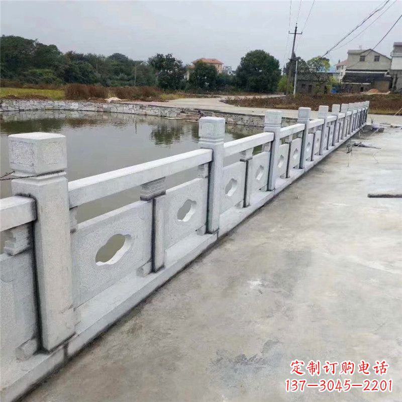 仙桃大理石河道石栏杆雕塑