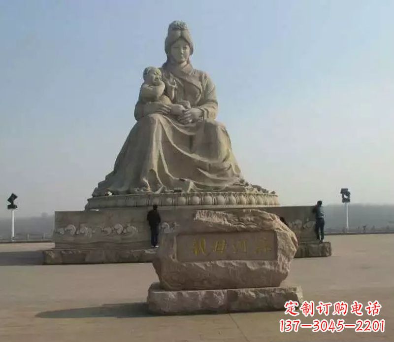 仙桃大理石母亲精美雕塑