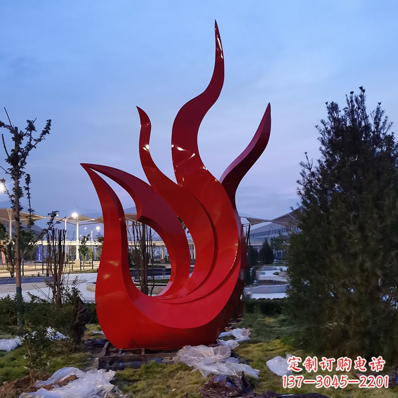 仙桃精致工艺大型不锈钢凤凰雕塑