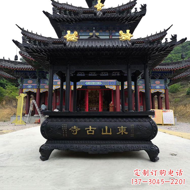 仙桃大型寺庙香炉雕塑