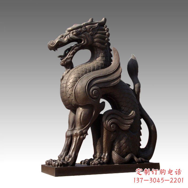仙桃唯美传统龙雕塑