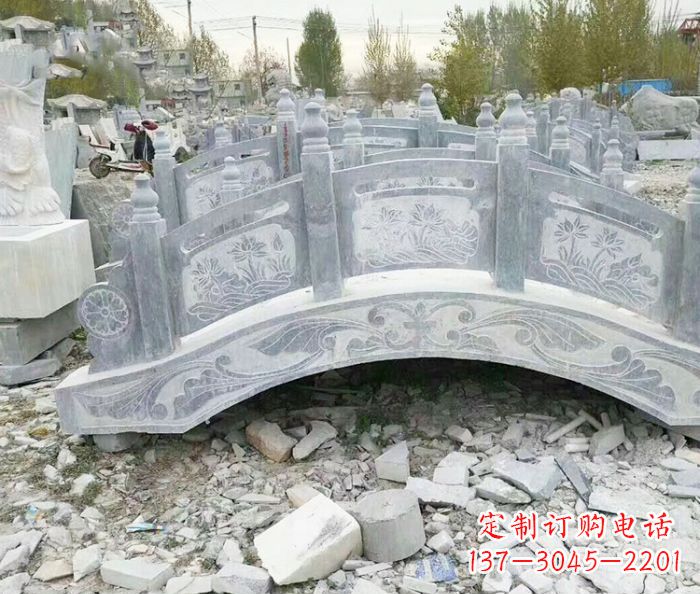 仙桃仿古石拱桥雕塑