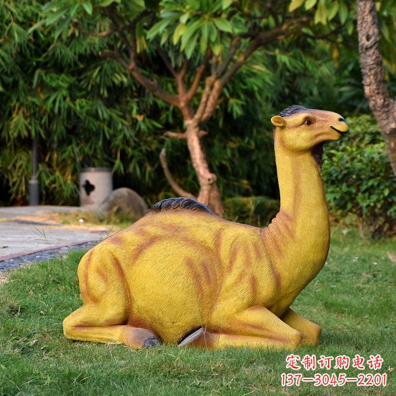 仙桃艺术精美的骆驼雕塑