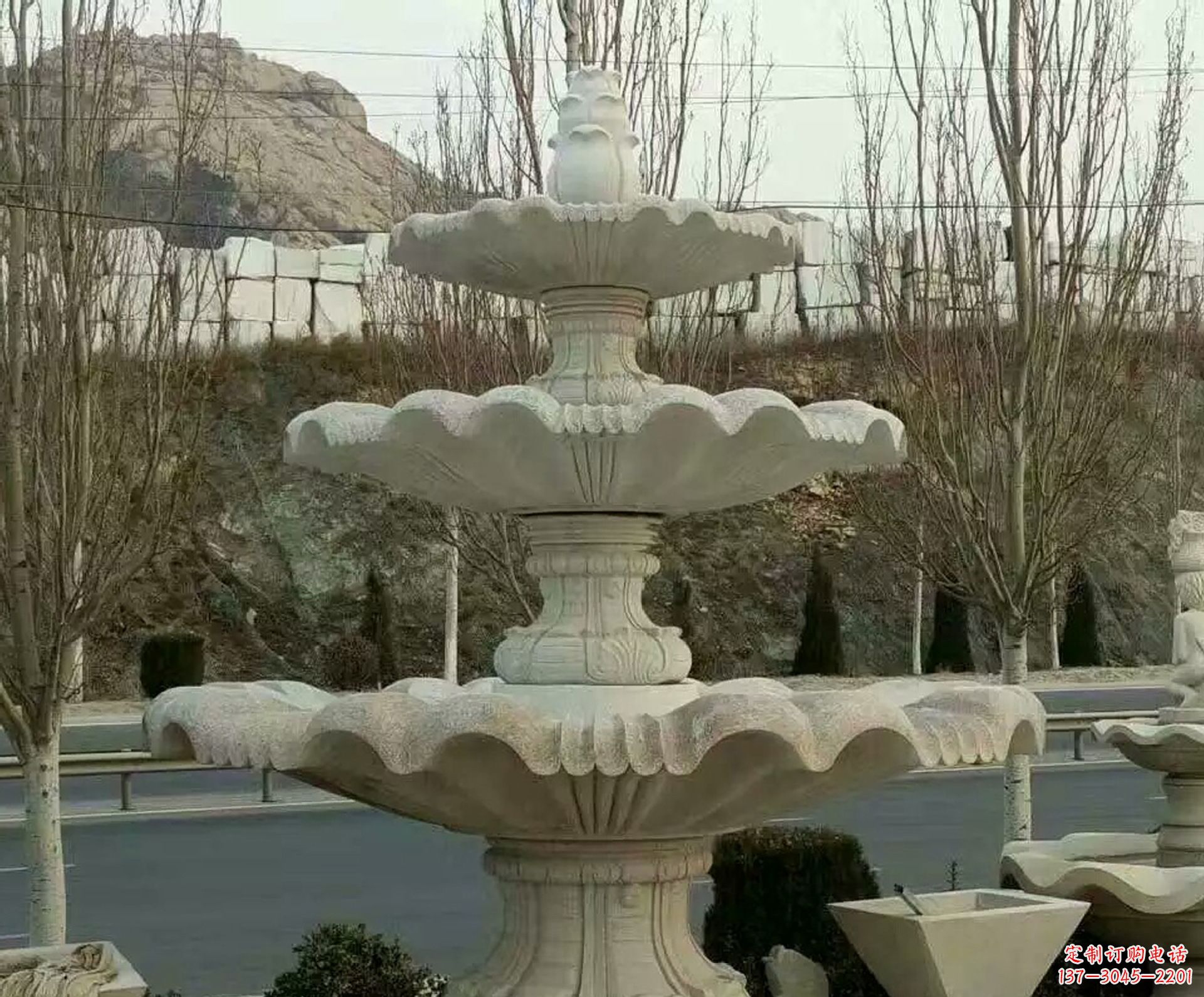 仙桃风水球假山