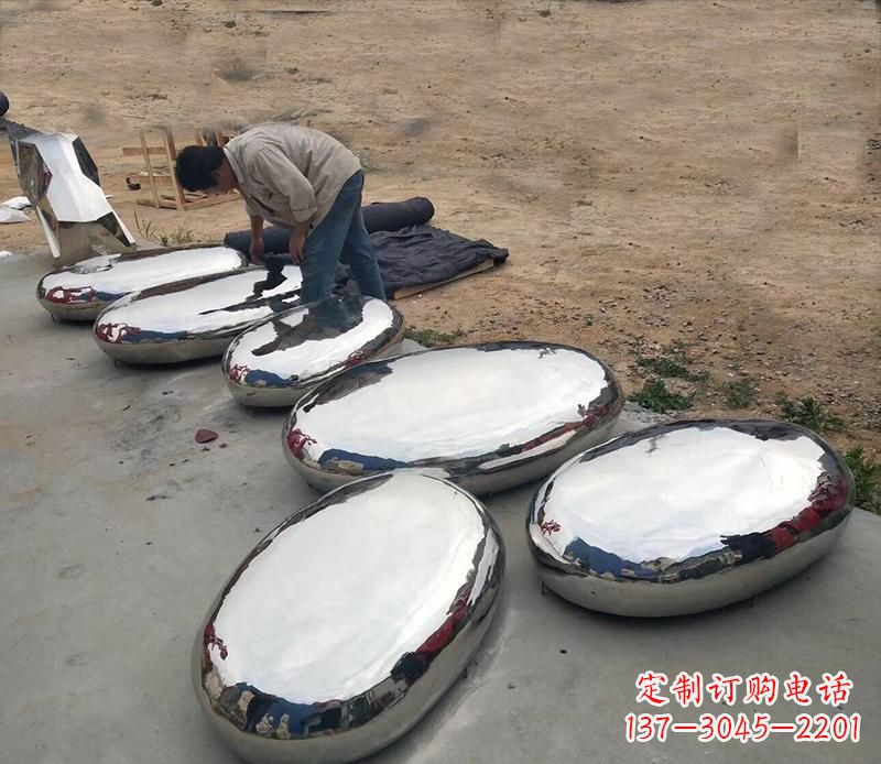 仙桃中领雕塑水滴形艺术雕塑