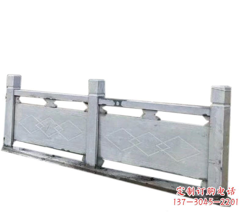 仙桃公园大理石栏板石雕 (10)