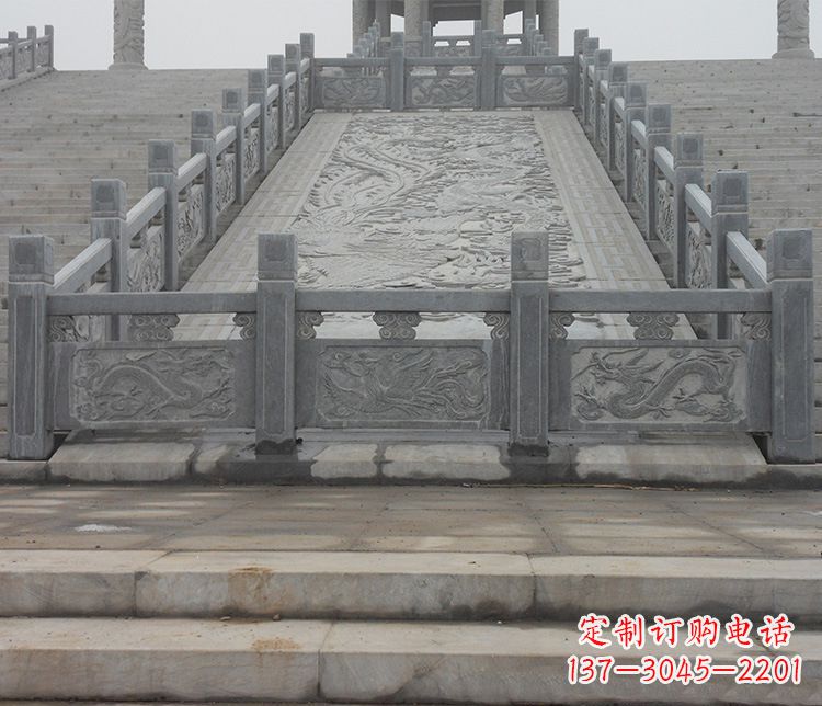 仙桃精美的仿古石栏板雕塑