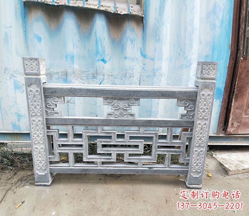 仙桃艺术精美的公园仿古石栏板雕刻