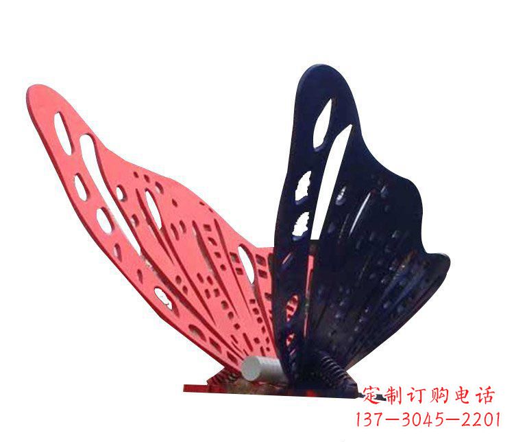 仙桃精致纯粹,不锈钢蝴蝶雕塑