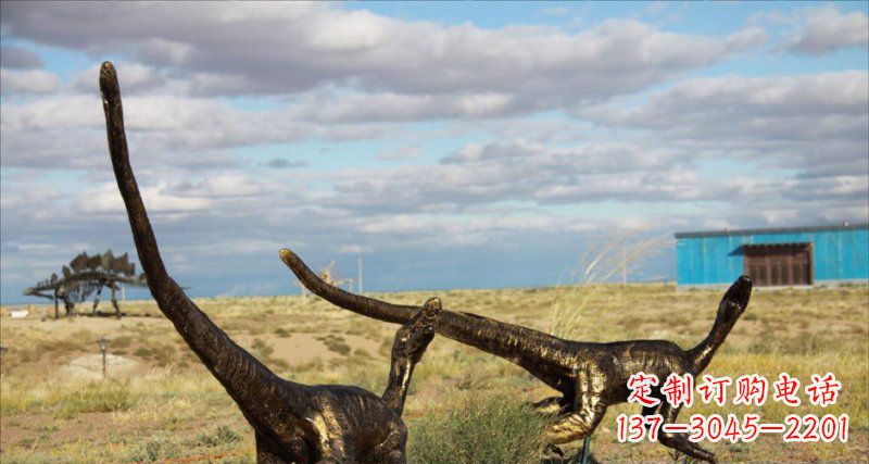仙桃定制恐龙动物铜雕