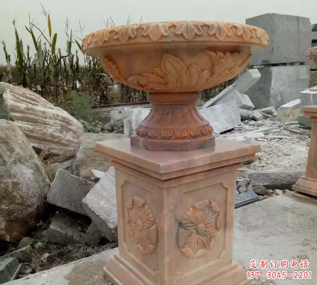 仙桃高端花盆雕塑