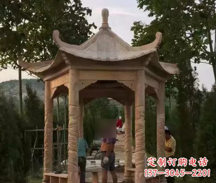 仙桃中领雕塑凉亭雕塑