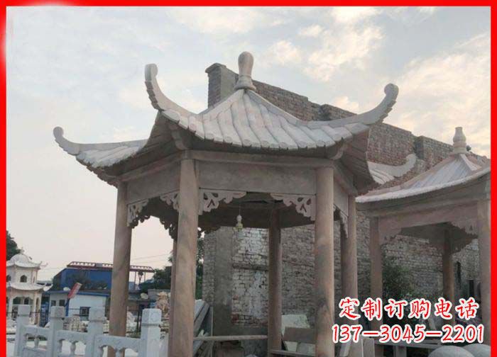 仙桃新中领雕塑凉亭雕塑
