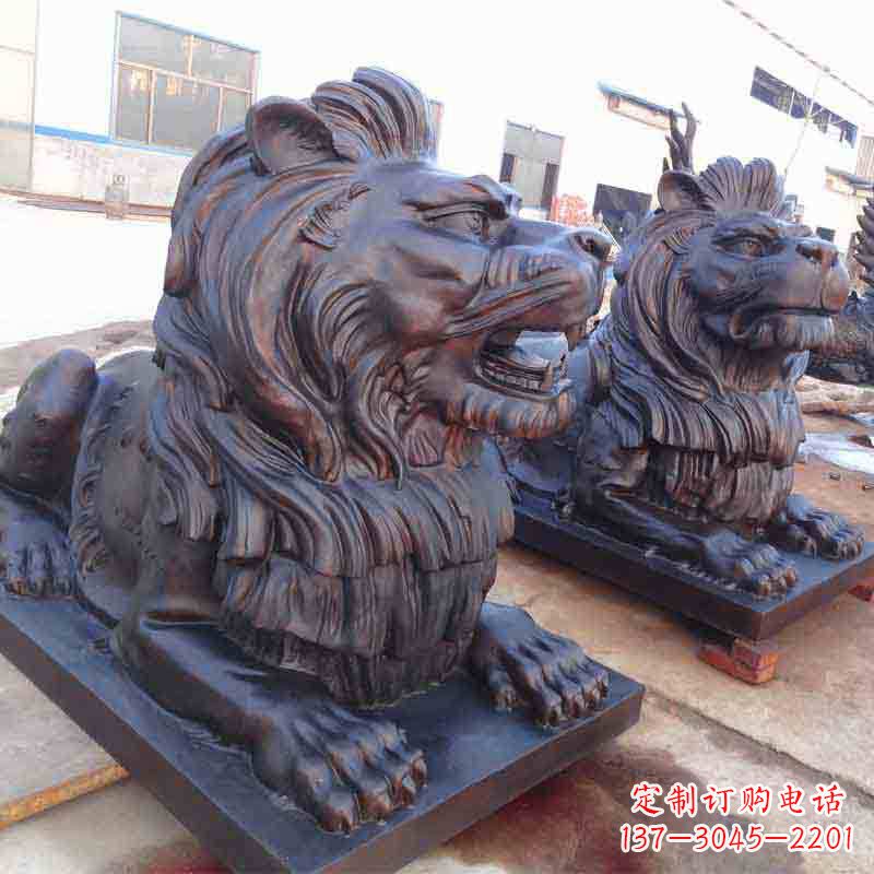 仙桃汇丰狮子雕塑