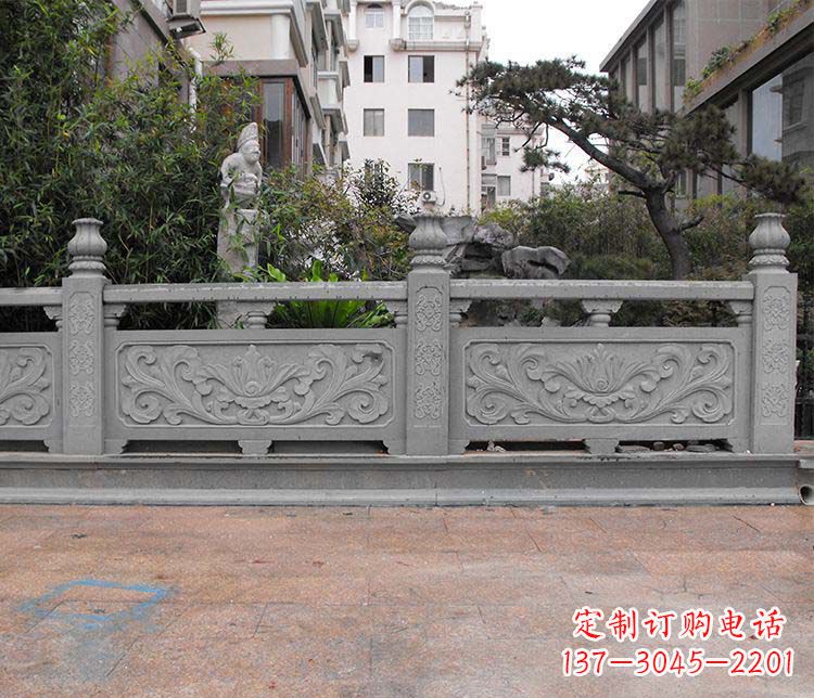 仙桃景区大理石栏板石雕 (8)