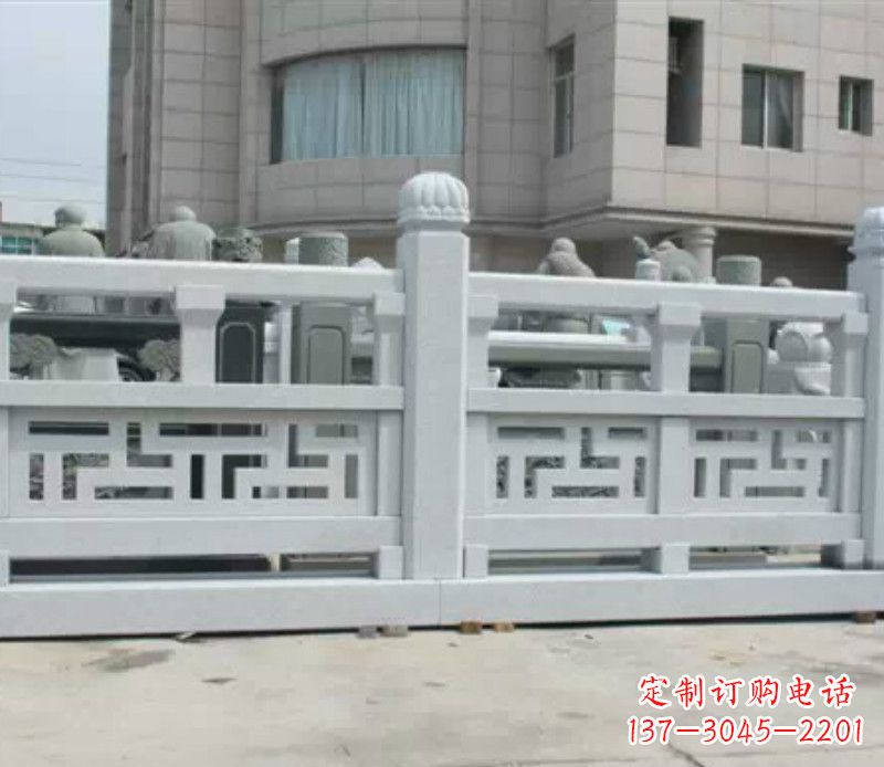 仙桃景区大理石栏板石雕_1 (3)