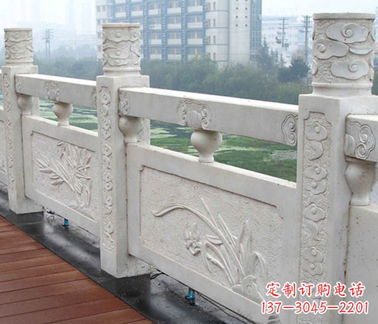 仙桃精巧雕刻，优质大理石栏板石雕