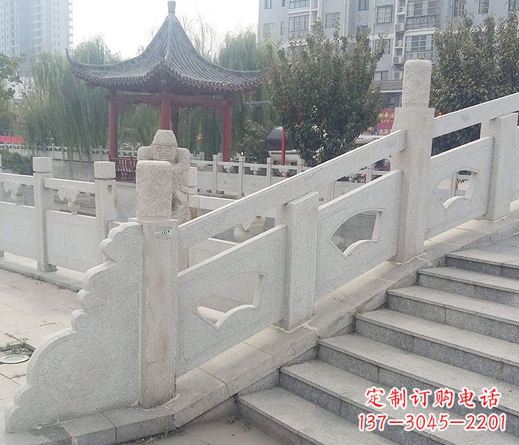 仙桃大理石栏板石雕——表达美好愿景