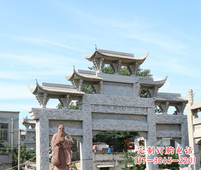 仙桃牌坊石雕,为您增添质感与智慧的魅力