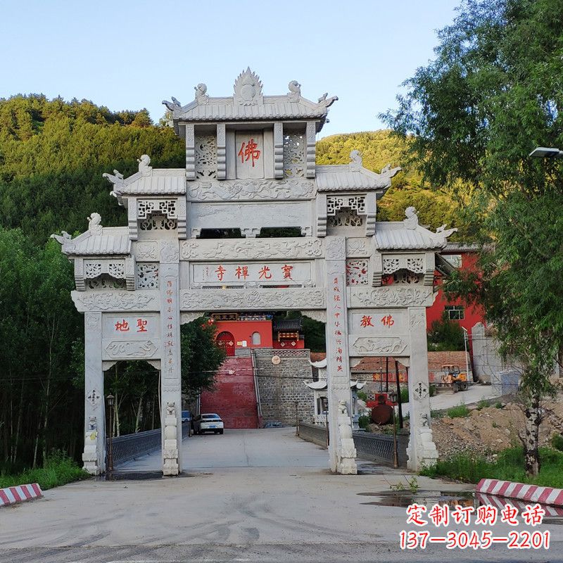 仙桃石牌坊建筑