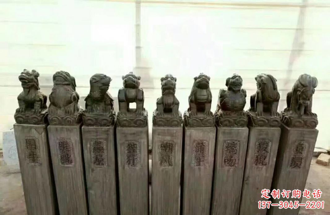 仙桃栓马桩石雕