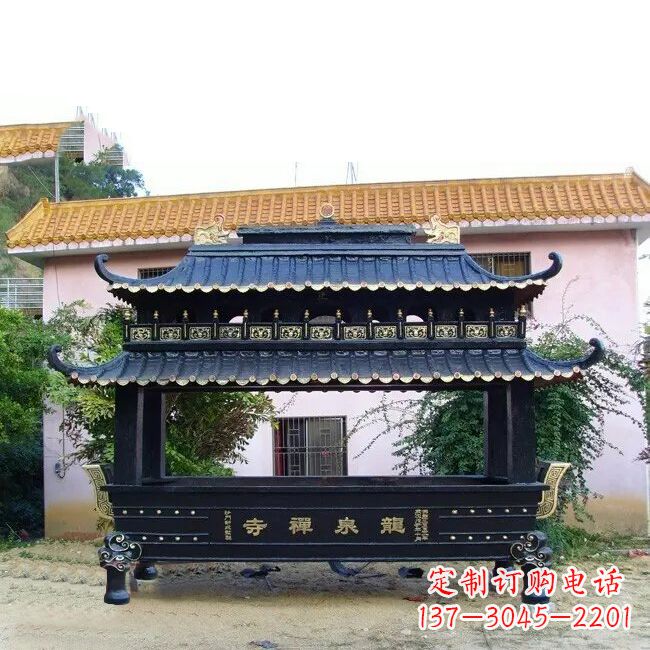 仙桃寺庙宗祠香炉雕塑