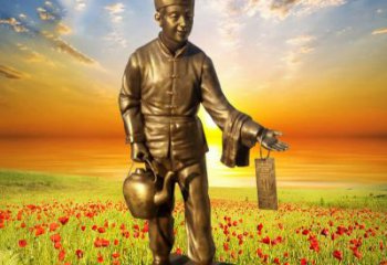 仙桃铜雕店小二