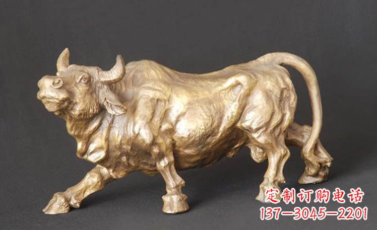 仙桃西班牙斗牛-鎏金牛