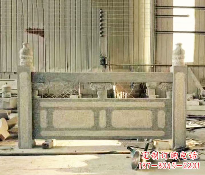 仙桃园林仿古石栏板景观石雕_2 (2)