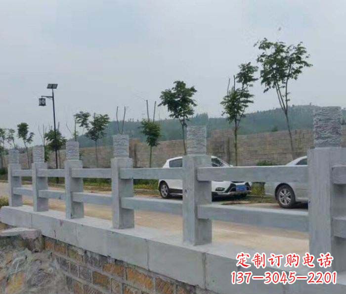 仙桃园林景观大理石浮雕石雕栏板