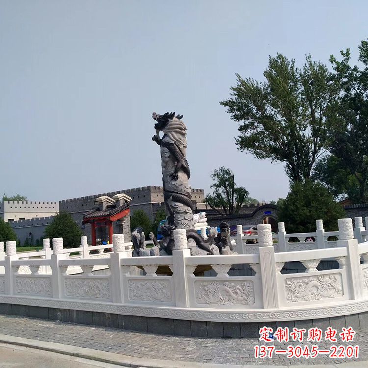 仙桃园林石雕栏板