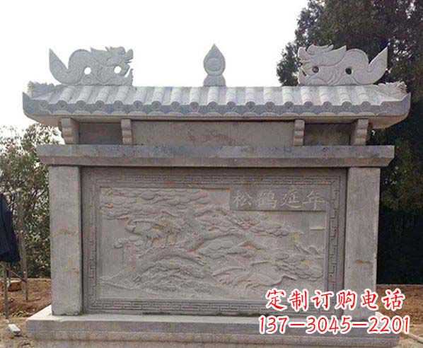 仙桃园林石影壁景观石雕