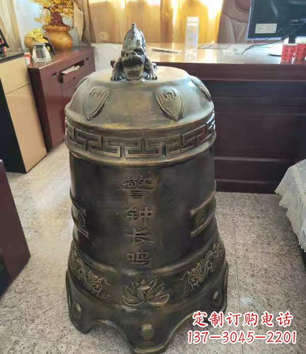 仙桃铸铜警钟长鸣铜铜钟