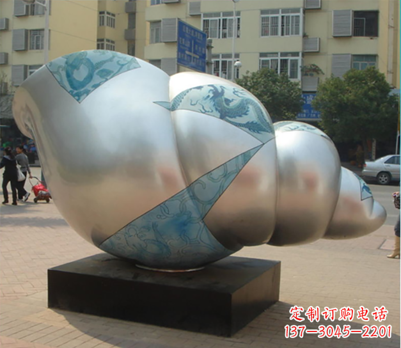 仙桃海螺雕塑不锈钢